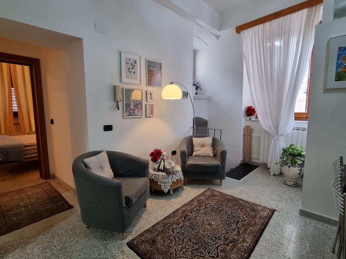 Il soggiorno di A Casa di Carla