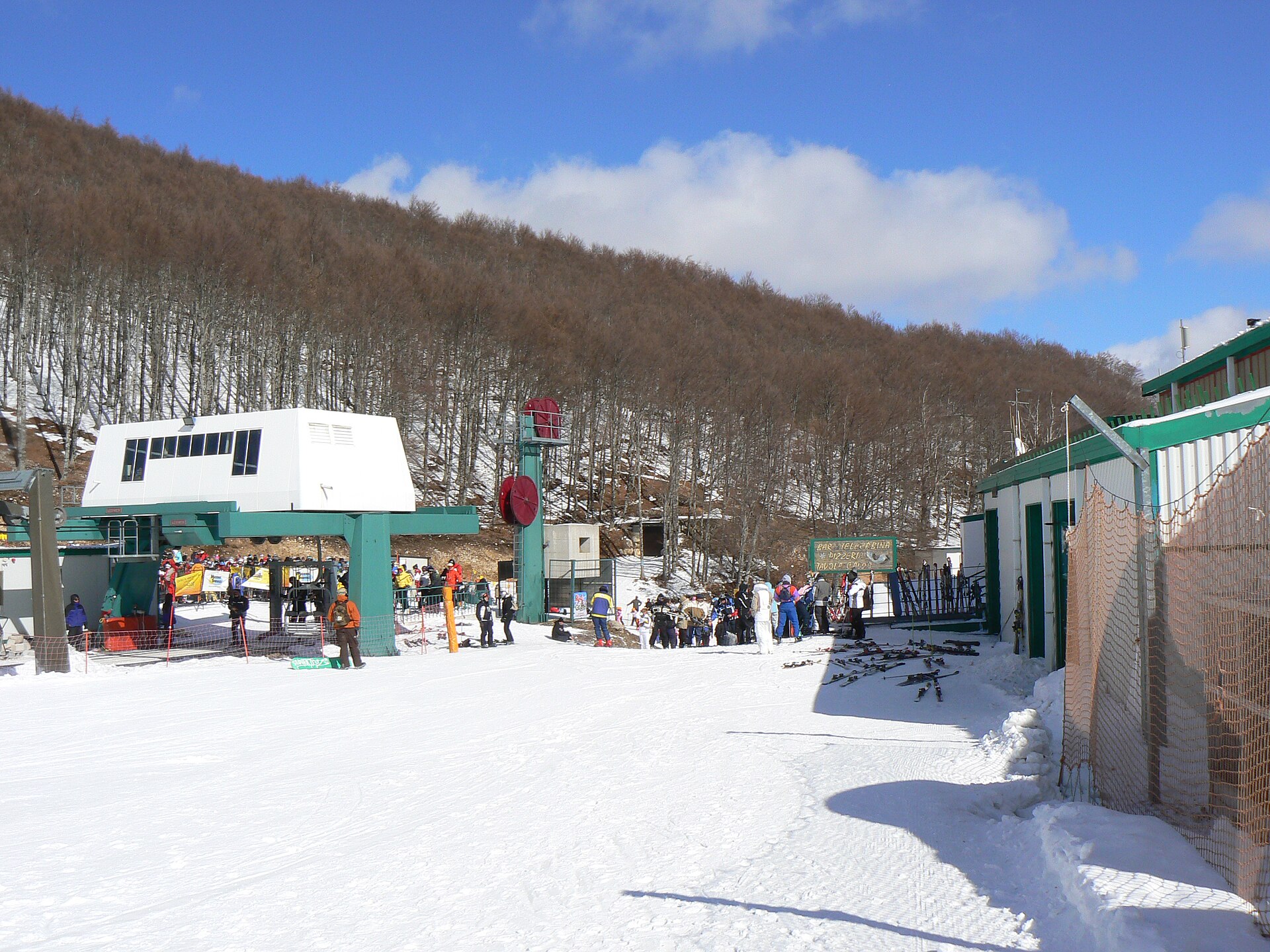 Piste innevate dell’Aremogna
